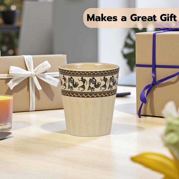 Handmade Ceramic Kulhad Tea Cup Set of 6