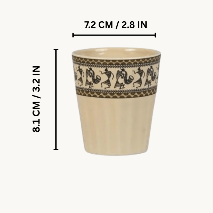 Handmade Ceramic Kulhad Tea Cup Set of 6