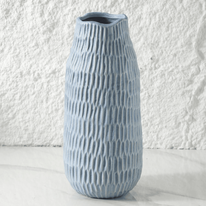 12.6" Modern Handmade Ceramic Vase