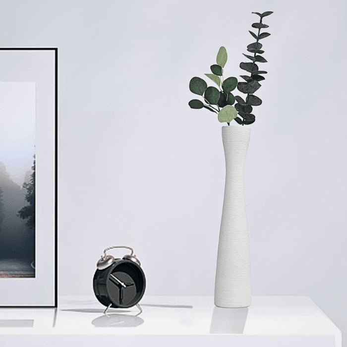 16" Skinny Handmade Flower Vase